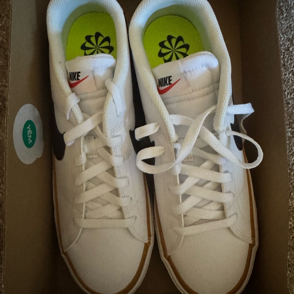 Nike Court Legacy Sneakers - White and Black